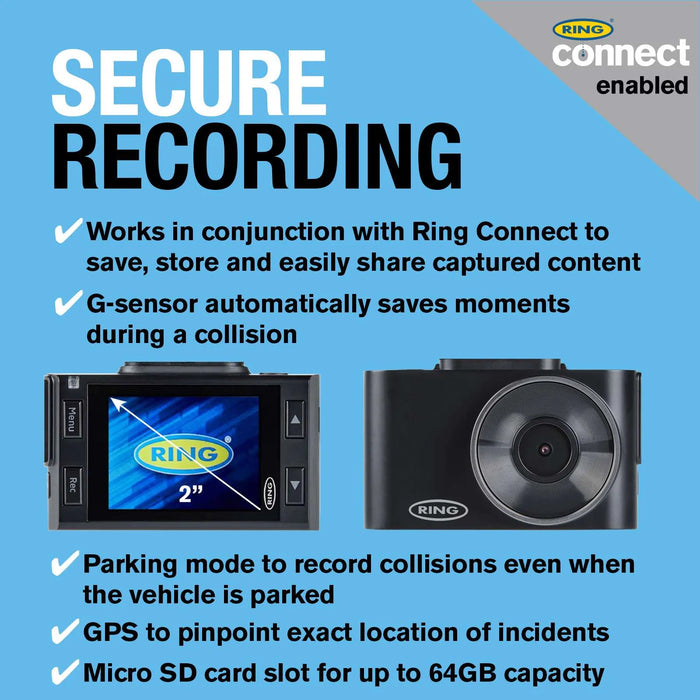 RSDC3000 Ring Smart Dash Cam