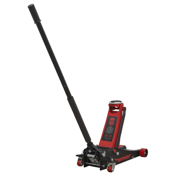 Sealey Premier Low Profile with Rocket Lift Trolley Jack 2.5T