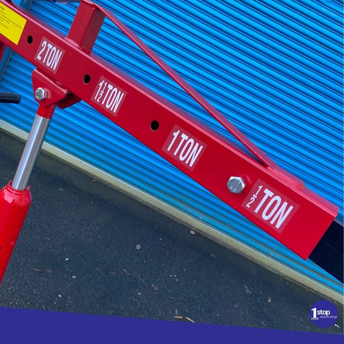 Big Red Foldable Engine Crane Hoist 2 Ton T32002CX-GS - Heavy Duty
