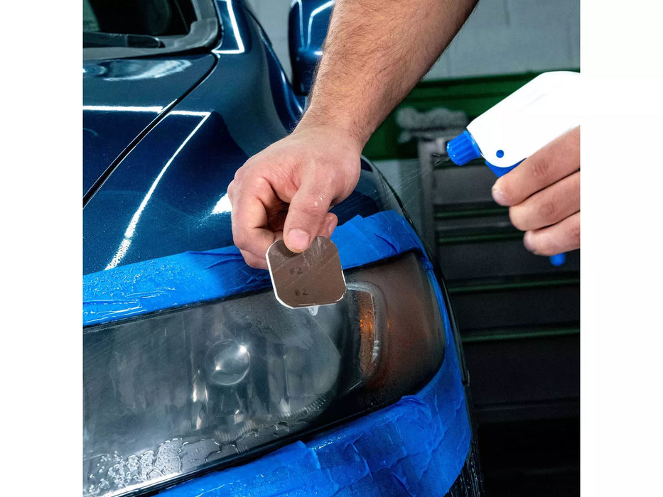 Turtle Wax Speed Headlight Lens Restorer Kit with Ceramic Sealing Wipes