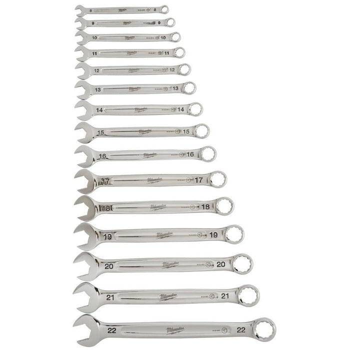MILWAUKEE 15PC COMBINATION SPAN
