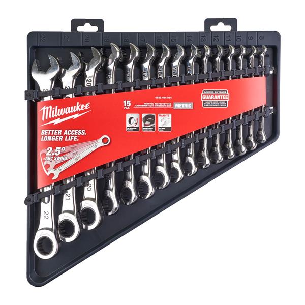 Milwaukee Ratcheting Metric Com
