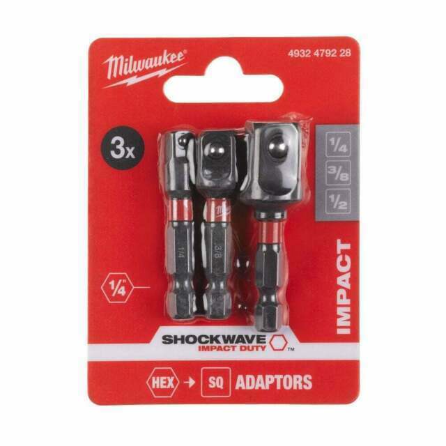 MILWAUKEE SHOCKWAVE SOCKET ADAPTOR