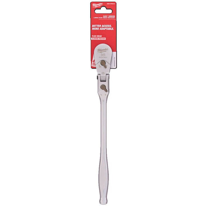 milwaukee 3/8in drive long flex head ratchet