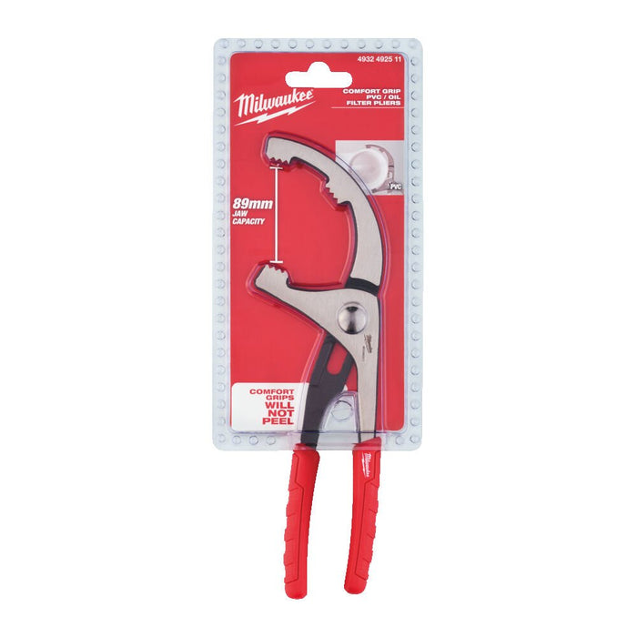 MILWAUKEE PVC / OIL FILTER PLIER