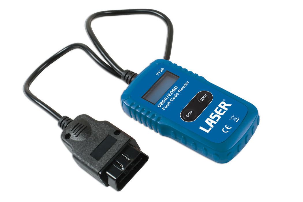 Laser OBDII/EOBD Fault Code Reader 7728