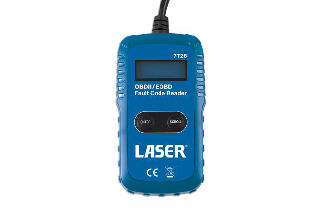 Laser OBDII/EOBD Fault Code Reader 7728