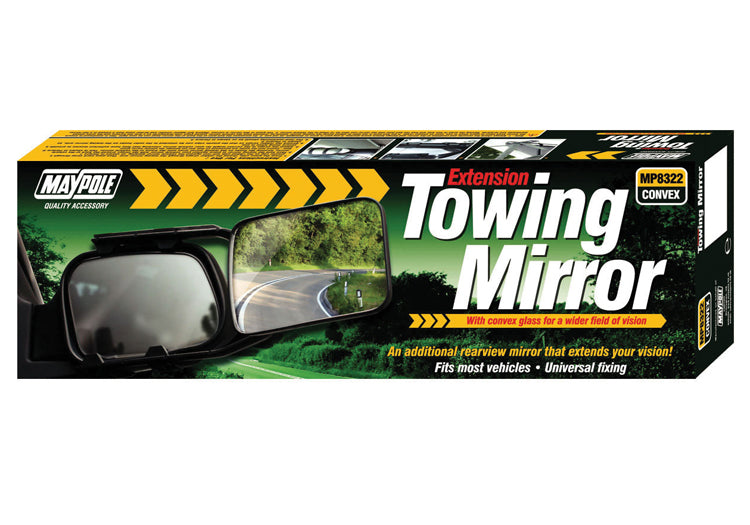 Maypole MP8322 Single Extension Towing Mirror