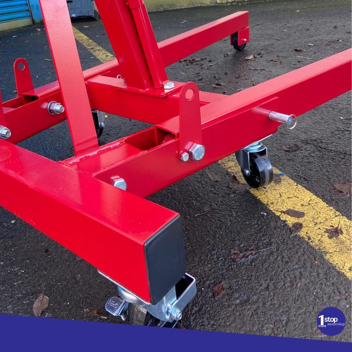 Big Red Foldable Engine Crane Hoist 2 Ton T32002CX-GS - Heavy Duty