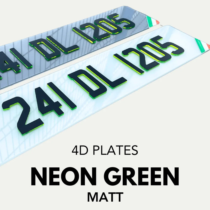 NUMBER PLATES FEATURE IMAGES – SHOP – GREEN