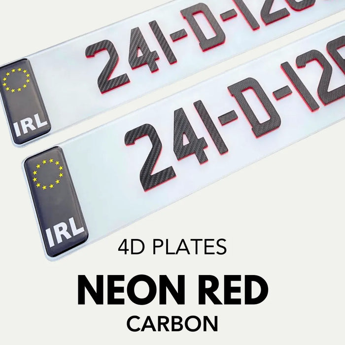 NUMBER PLATES FEATURE IMAGES - SHOP - neon red (1)