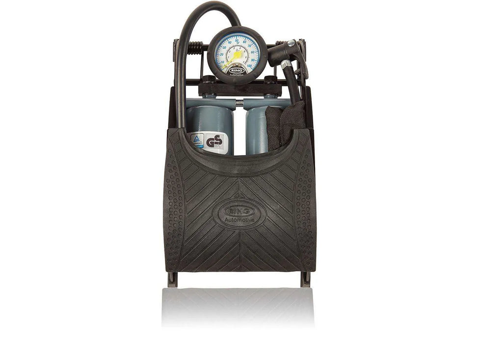 RFP2 Double Barrel Foot Pump