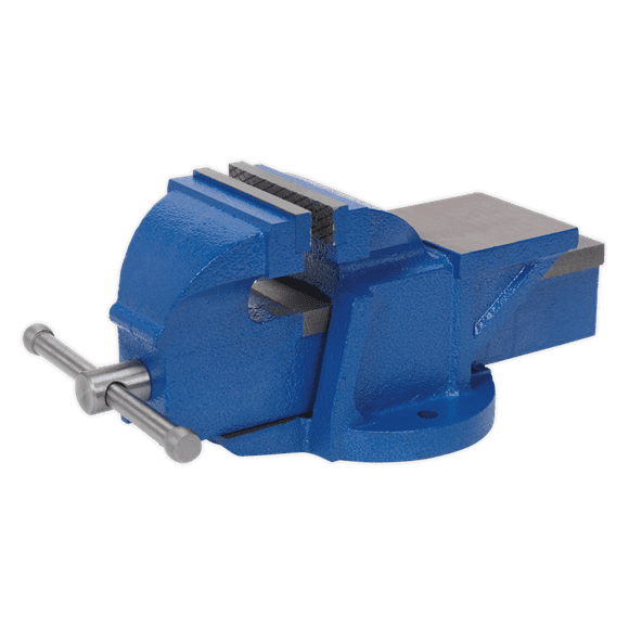 Sealey 100mm Heavy-Duty Professional Cast Iron Fixed Base Vice CV100XT