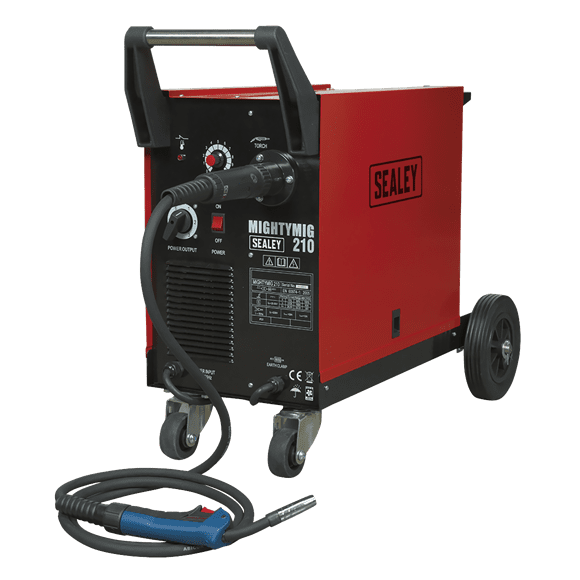 Sealey 210A Professional MIG Welder with Euro Torch MIGHTYMIG210