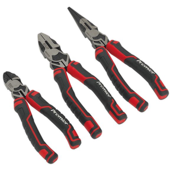 Sealey 3pc High Leverage Pliers Set AK8376