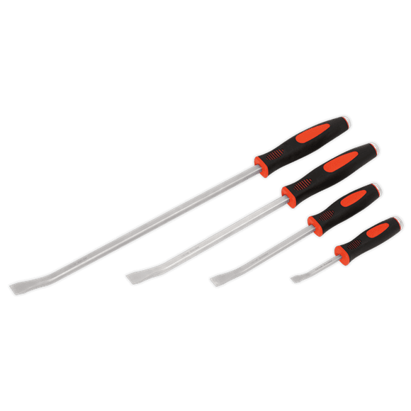 Sealey 4pc Heavy-Duty Angled Pry Bar Set AK9141