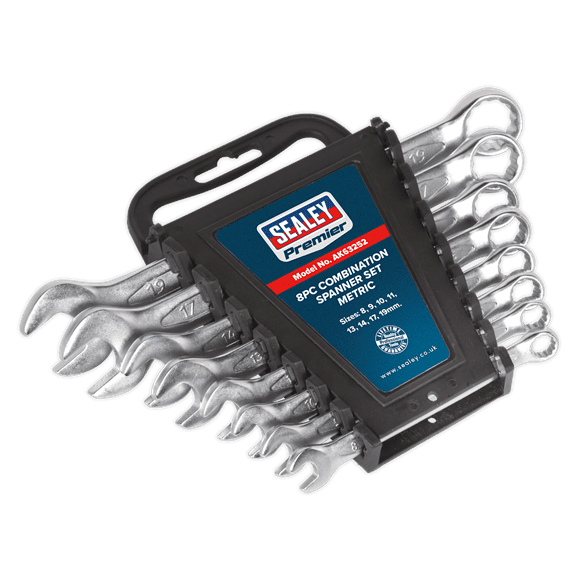 Sealey 8pc Combination Spanner Set AK63252