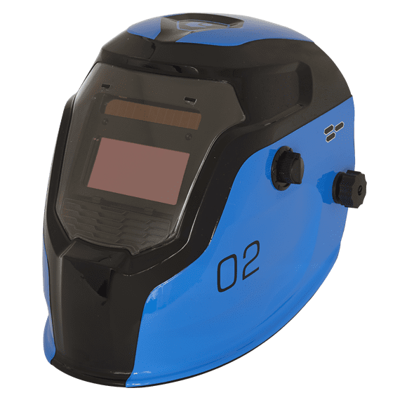 Sealey Auto Darkening Welding Helmet - Blue PWH2