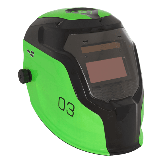 Sealey Auto Darkening Welding Helmet - Green PWH3
