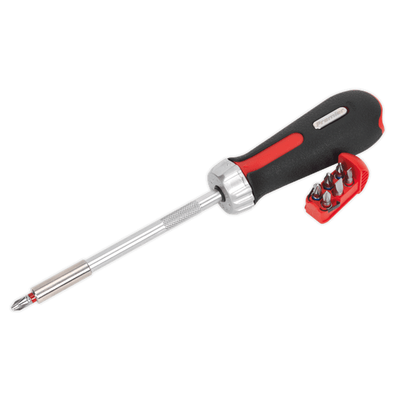 Sealey Fine Tooth Ratchet Screwdriver Set - Platinum Series AK64907