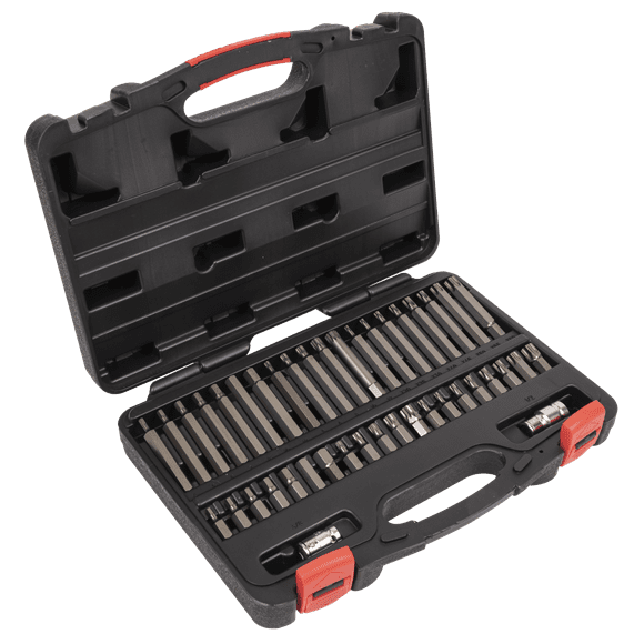 Sealey 3/8" & 1/2"Sq Drive TRX-Star*/Hex/Spline Bit Set AK21942P