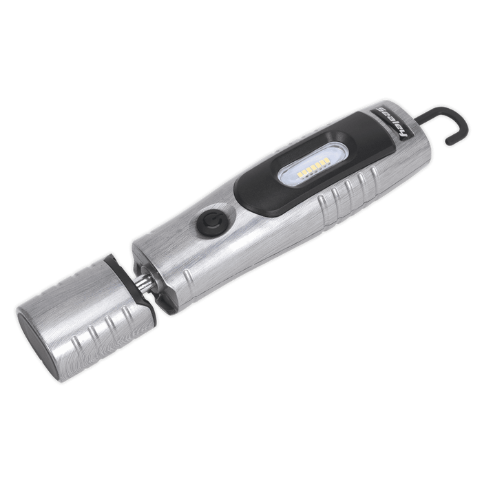 Sealey LED Rechargeable Inspection Light Silver LED3602BA