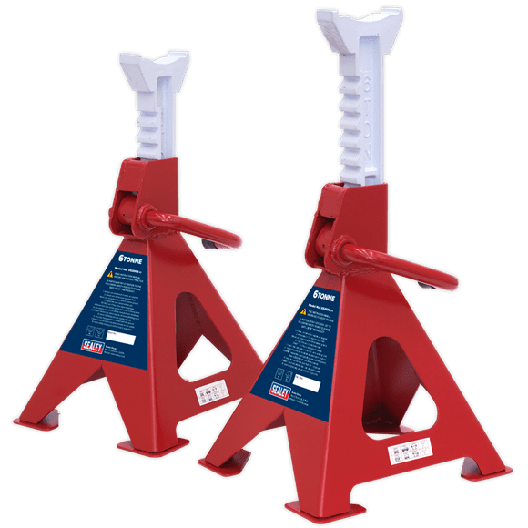Sealey Ratchet Type Axle Stands (Pair) VS2006