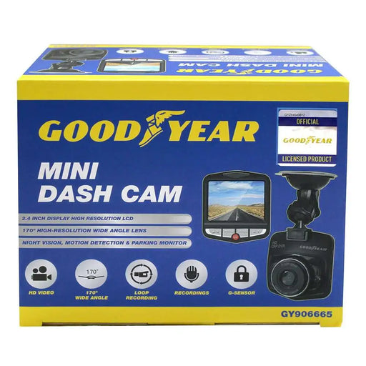 Goodyear Mini HD Dash Camera with 2.4 inch display GY906665