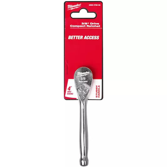 MILWAUKEE 3/8 DRIVE COMPACT RATCHET