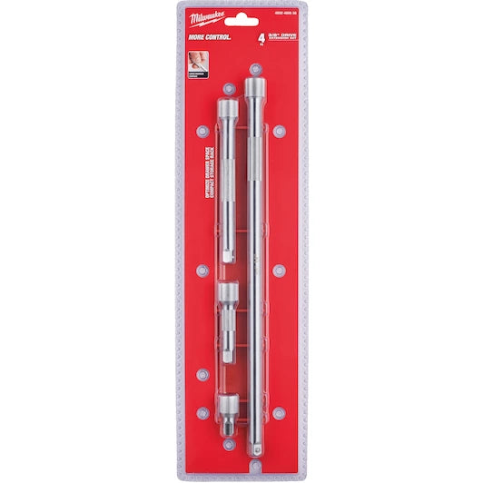 MILWAUKEE 4PC 3/8" DRIVE EXTENSION