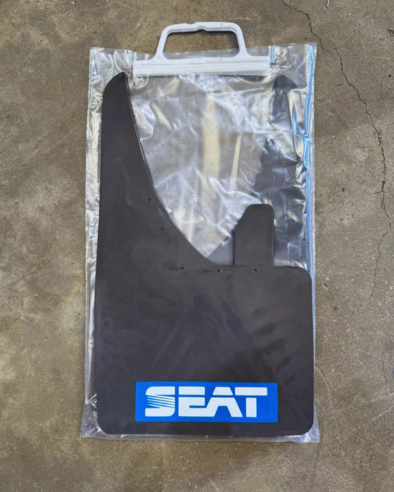 Seat Mud Flaps Set of 2 universal Mud flaps & fittings
