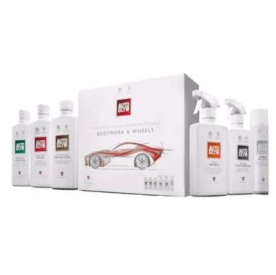 AutoGlym Perfect Bodywork and Wheels 6 Piece Gift Pack