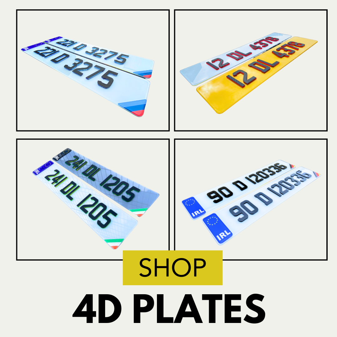 4D Number Plates
