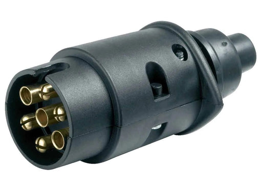 12N 7 Pin Plastic Plug A0013