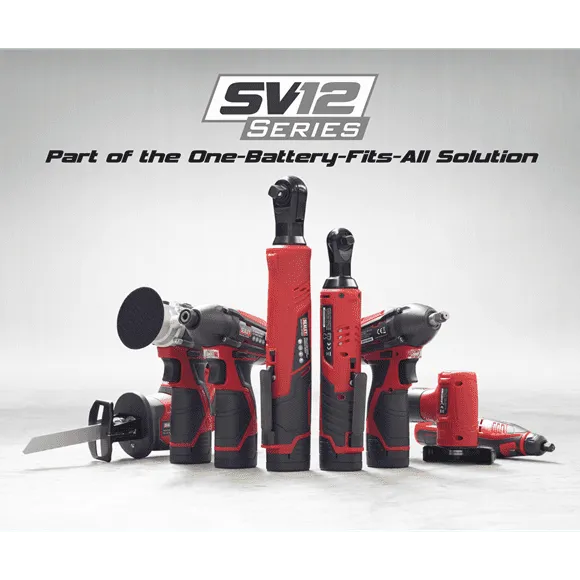 Sealey 6 x 12V SV12 Series Cordless Power Tool Combo Kit CP1200COMBO2