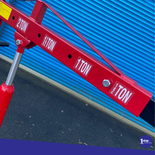 Big Red Foldable Engine Crane Hoist - 2 Ton T32002CX-GS