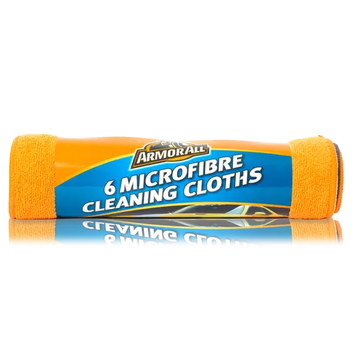 40010 6 Microfibre Cleaning Cloths EN 6 cloths