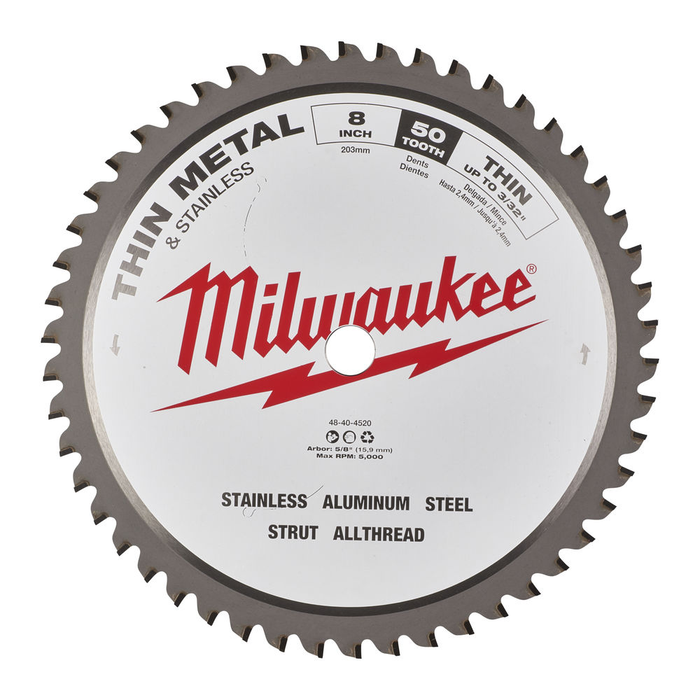 MILWAUKEE CIRCULAR SAW BLADE M 203 X15,87 X50 -1 PC