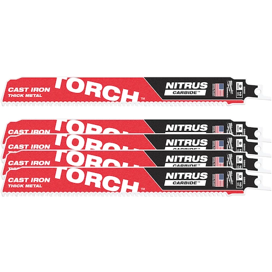 Milwaukee Sawzall Blade TCT TORCH NITRUS 230x10 T-5pc