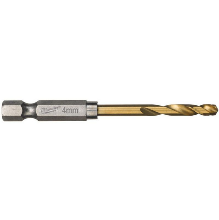 Milwaukee Metal Drill bit ShockWave HSSTiN 4.0mm-2pc