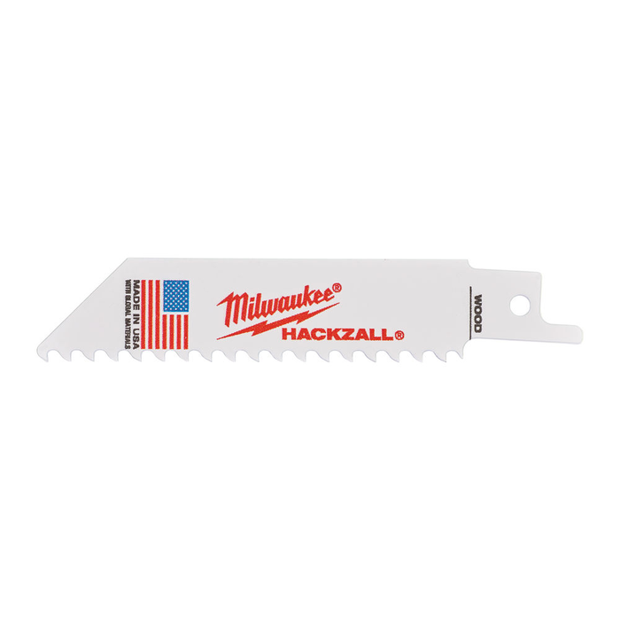 MILWAUKEE HACKZALL? BLADE 100 X 6 TPI -5 PCS