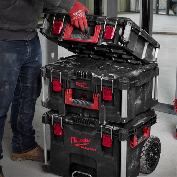 Milwaukee PACKOUT Modular Toolbox Storage System - 3pc - 4932464244