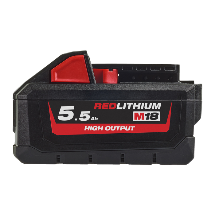Milwaukee M18 HB5.5 5.5 AH RED LITHIUM-ION HIGH OUTPUT BATTERY