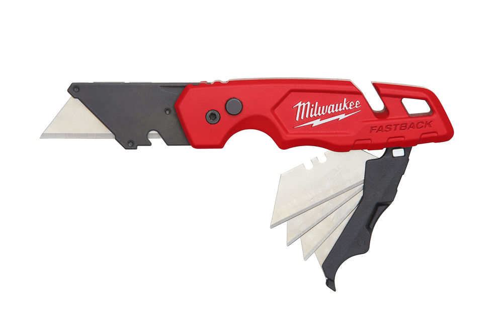MILWAUKEE FLIP UTILITY KNIFE W BLADE STORAGE -1 PC