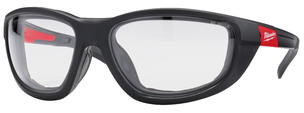 MILWAUKEE PREMIUM SAFETY GLASSES CLEAR - 1 PC