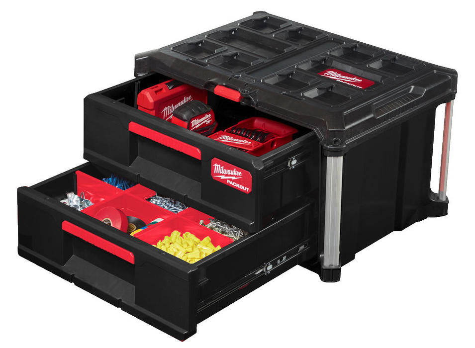 Milwaukee PACKOUT? 2 DRAWER TOOL BOX -1 pc