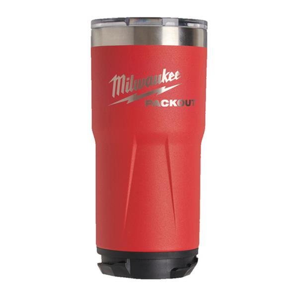 MILWAUKEE PACKOUT TUMBLER 591ML RED 1PC