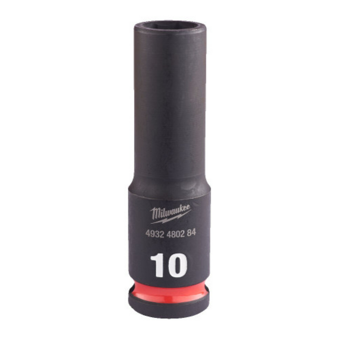 Milwaukee Hex socket ShW 3/8 deep 10mm-1pc