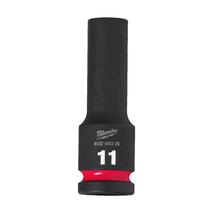 MILWAUKEE HEX SOCKET SHOCKWAVE? 1/2 DEEP 11 MM -1 PC