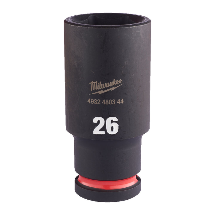 MILWAUKEE HEX SOCKET SHOCKWAVE? 1/2 DEEP 26 MM -1 PC